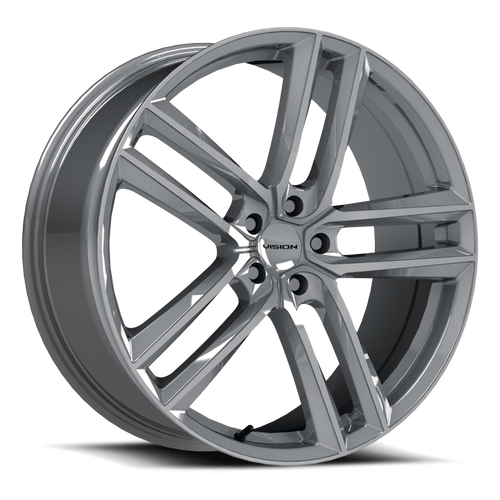 Vision Street-Designs 475 Clutch 5x115 18x18.5+32 Hyper Silver