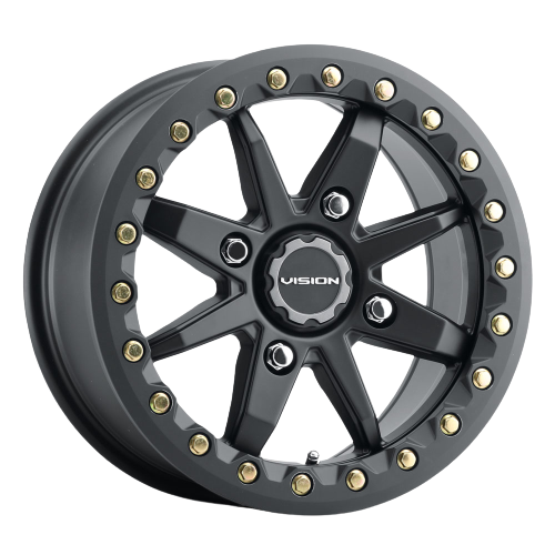 Vision ATV 544 Bolt 4x136 14x7+38 Satin Black