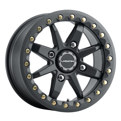 Vision ATV 544 Bolt 4x156 14x7+38 Satin Black