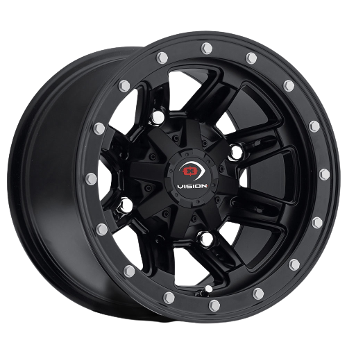 Vision ATV 550 Five-Fifty 4x136 12x7+2 Matte Black