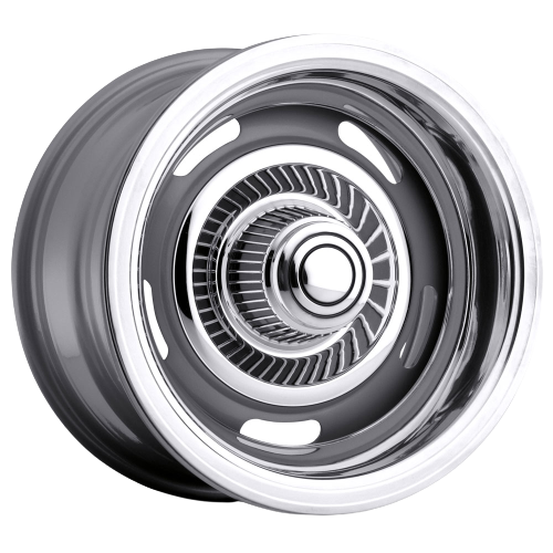 Vision American-Muscle 55 Rally Silver wheel