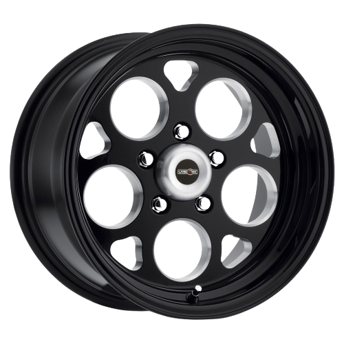 Vision American-Muscle 561 Sport Mag 5x114.3 15x4-19 Gloss Black with Milled Windows