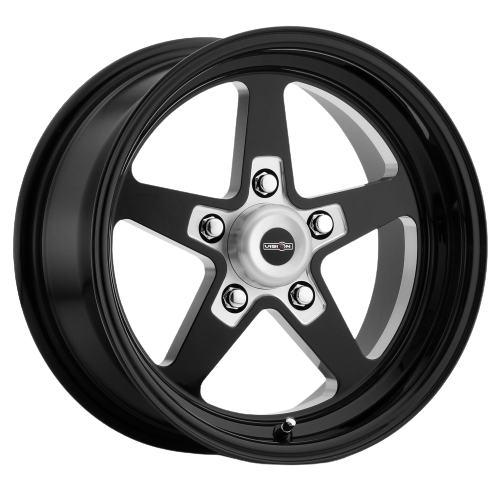 Vision American-Muscle 571 Sport Star II 5x115 17x4.5-24 Gloss Black with Milled Center