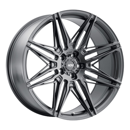 ADV.1 ADV08 5x112 22x9 +20 Satin Black