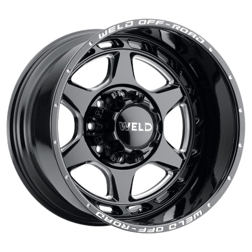 WELD Off-Road Aragon 8x170 20x9 0 Gloss Black/Milled
