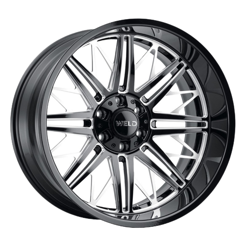 WELD Off-Road Cascade 5x114.3 22x10 -18 Gloss Black/Milled