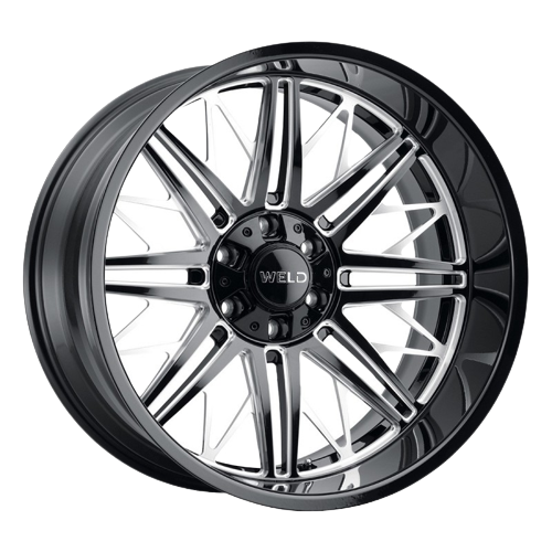 WELD Off-Road Cascade 5x139.7 22x10 -18 Gloss Black/Milled