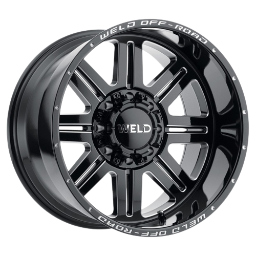 WELD Off-Road Chasm 8x170 22x14 -70 Gloss Black/Milled