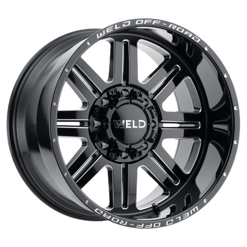 WELD Off-Road Chasm 5x114.3 17x10 -18 Gloss Black/Milled