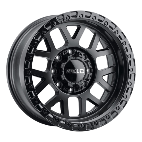 WELD Off-Road Cinch 5x114.3 17x10 -25 Satin Black / Gloss Black
