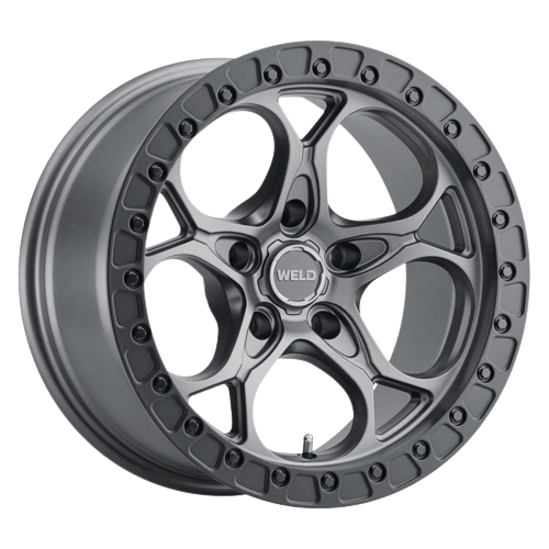 WELD Off-Road Ledge 6x139.7 20x9 +20 Satin Gunmetal / Satin Black