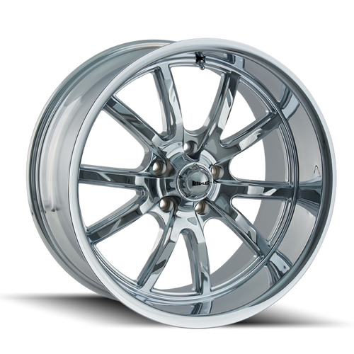 Ridler Type 650 5x114.3 22x9.5+18 Chrome