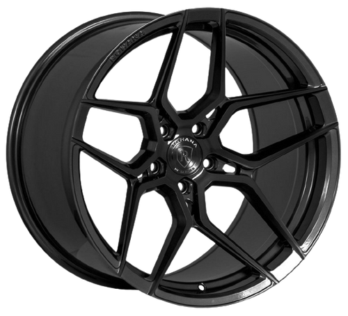 Rohana RFX11 5x112 19x8.5+35 Gloss Black wheel for 2014 Audi S7