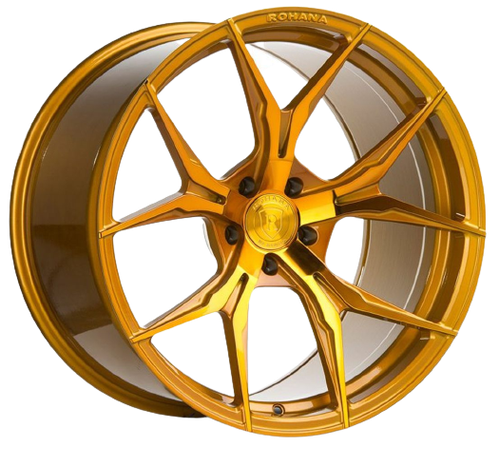 Rohana RFX5 5x114.3 20x10+22 Gloss Gold