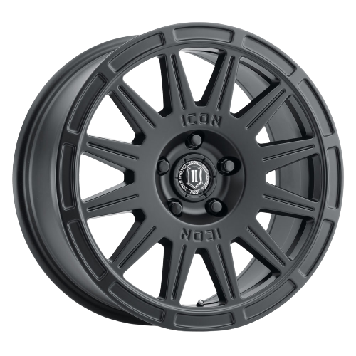 Icon Alloys RICOCHET 5x100 15x7+15 Satin Black