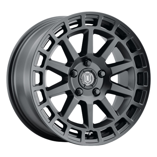 Icon Alloys JOURNEY 5x108 17x8+38 Satin Black