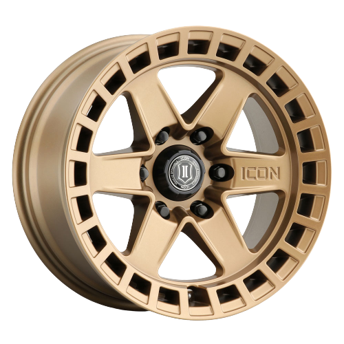 Icon Alloys COMPASS 6x139.7 17x8.5+0 SAT BRASS