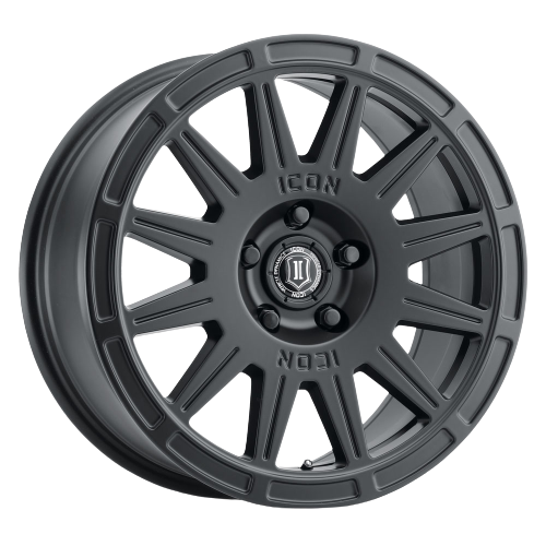 Icon Alloys RICOCHET 5x114.3 17x8+38 Satin Black