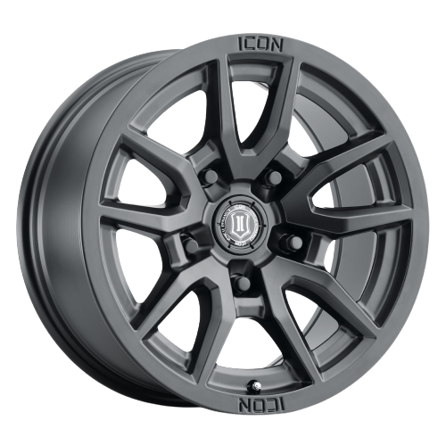 Icon Alloys VECTOR 5 5x127 17x8.5-6 Satin Black