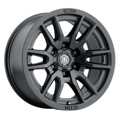 Icon Alloys VECTOR 6 6x139.7 17x8.5+0 Satin Black