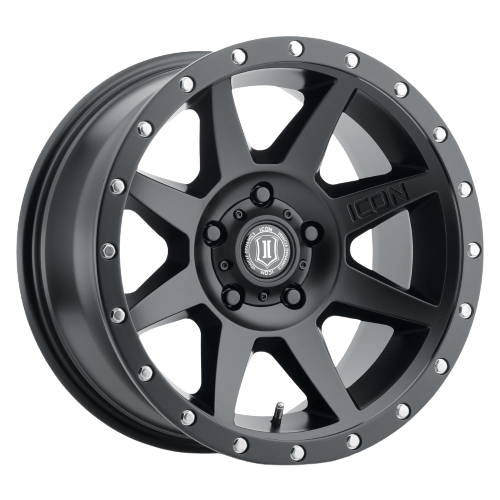 Icon Alloys REBOUND 5x150 17x8.5+25 Satin Black