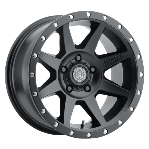 Icon Alloys REBOUND 5x127 17x8.5-6 Satin Black