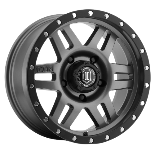 Icon Alloys SIX SPEED 5x150 17x8.5+25 GUN METAL
