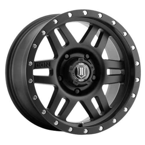 Icon Alloys SIX SPEED 5x150 17x8.5+25 Satin Black