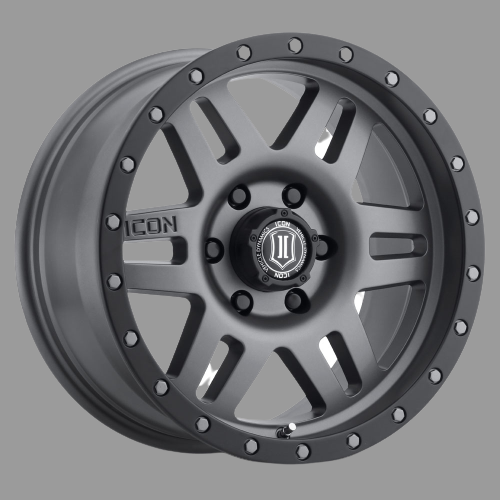 Icon Alloys SIX SPEED 5x150 17x8.5+25 TITANIUM