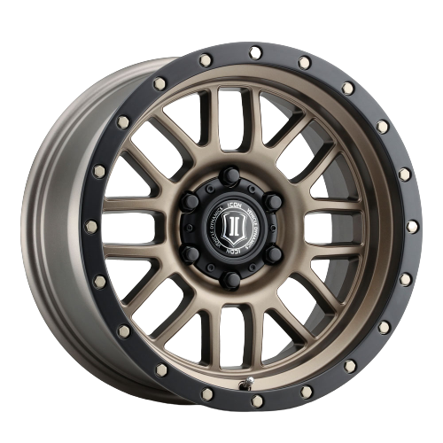 Icon Alloys ALPHA 6x135 17x8.5+6 BRONZE