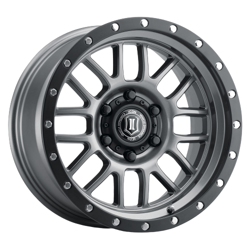 Icon Alloys ALPHA 6x135 17x8.5+6 TITANIUM