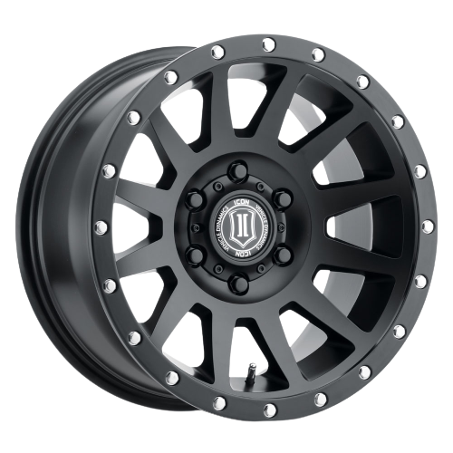 Icon Alloys COMPRESSION 5x150 18x9+25 Satin Black