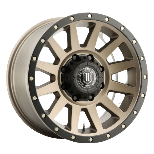 Icon Alloys COMPRESSION HD 8 x 6.5 18x9+12 BRONZE