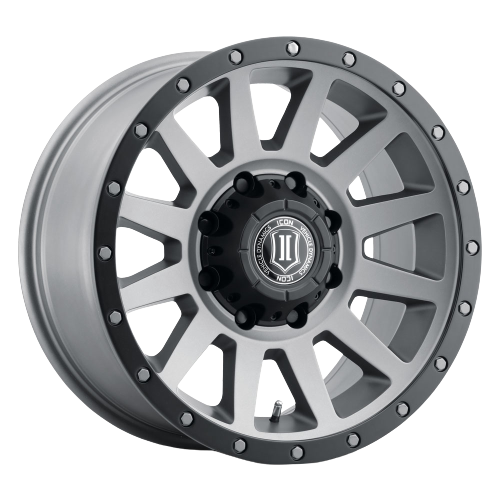 Icon Alloys COMPRESSION HD 8 x 6.5 18x9+12 TITANIUM