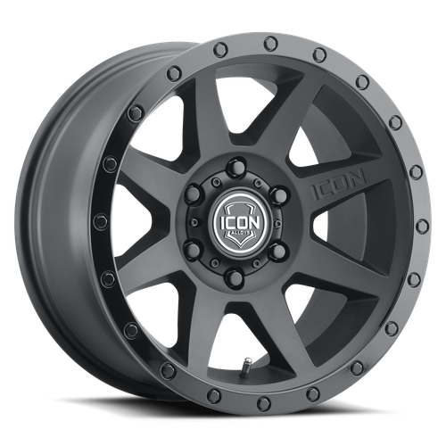 Icon Alloys REBOUND 5x150 18x9+25 Double Black