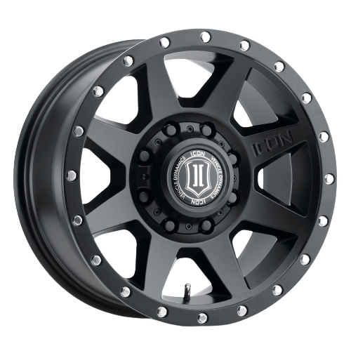 Icon Alloys REBOUND HD 8x180 18x9+12 Satin Black