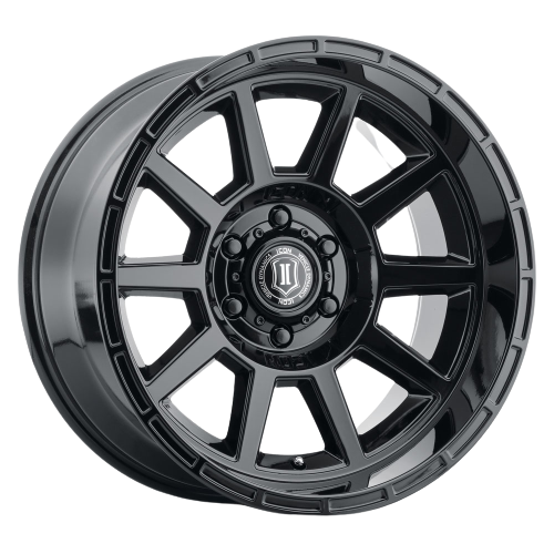 Icon Alloys RECOIL 5x150 20X10-24 GLOSS BLACK