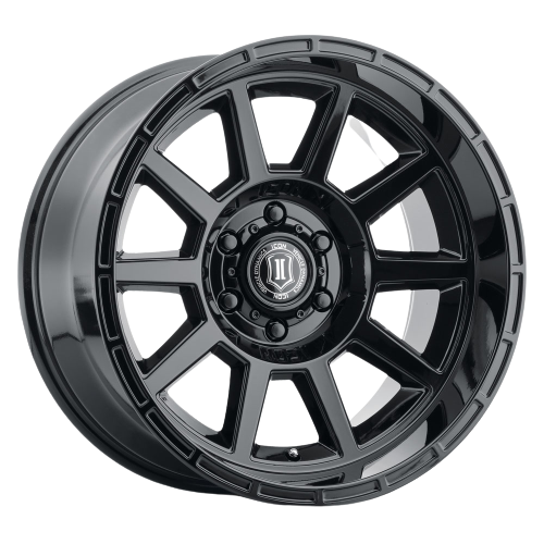 Icon Alloys RECOIL 6x135 20X10-24 GLOSS BLACK