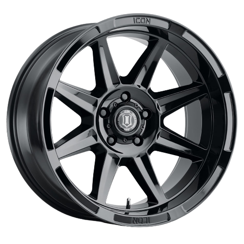 Icon Alloys BANDIT 5x127 20X10-24 GLOSS BLACK