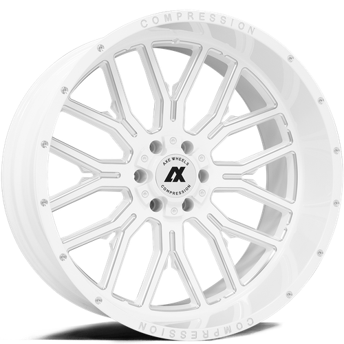 Axe AX6.3 6x135/6x139.7 24X12 -44 GLOSS WHITE MILLED
