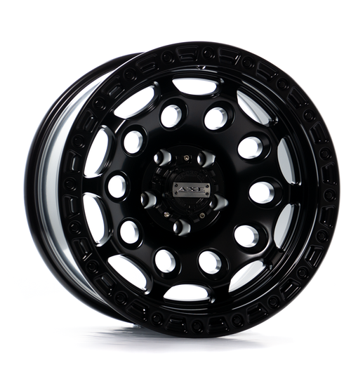 Axe CHAOS 5x127 17X9 -40 SATIN BLACK