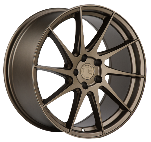 Aodhan AH09 5x112 18x8.5 +35 Matte Bronze wheel for 2002 Audi S4