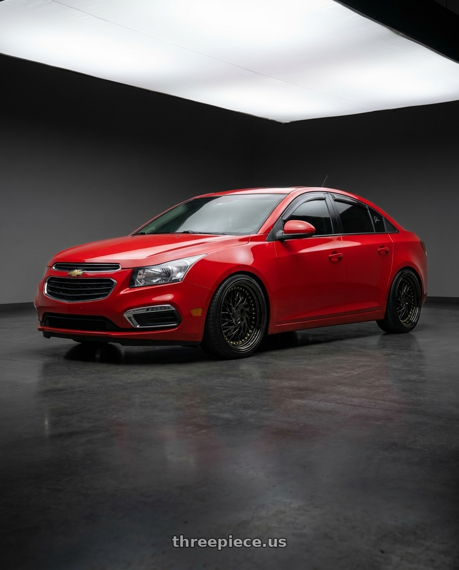 Aodhan DS03 aftermarket wheels visualization on sport compact