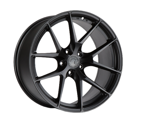 Aodhan AFF7 5x112 20x9+30 Matte Black Wheels | ThreePiece.us