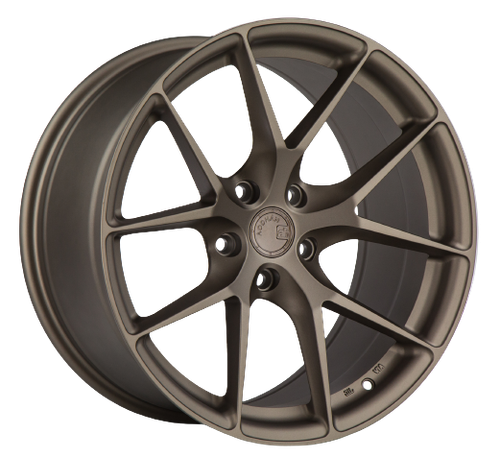Aodhan AFF7 5x112 19x9.5+35 Matte Bronze | ThreePiece.us