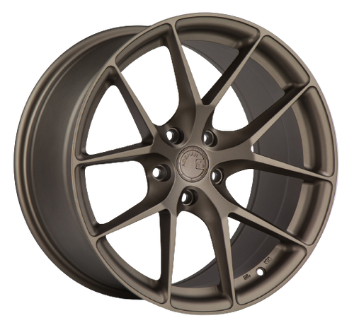 Aodhan AFF7 5x120 18x8.5+35 Matte Bronze wheel for 2003 Bmw 320I