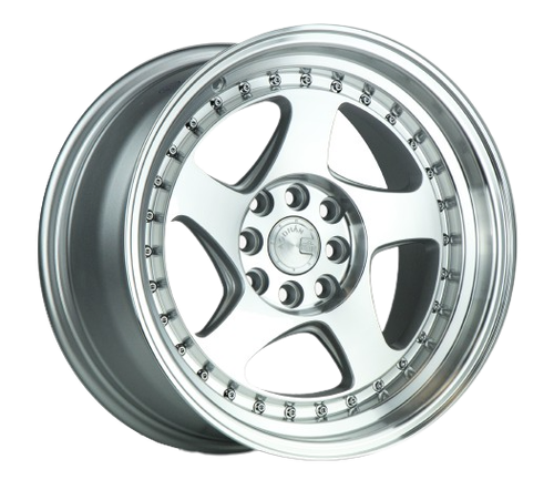 Aodhan AH01 4x100 / 4x114.3 16x8+15 Silver | ThreePiece.us