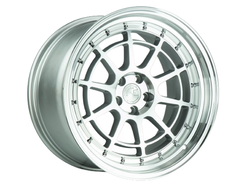 Aodhan AH04 5x100 / 5x114.3 17x9+25 Silver w/Machined Face