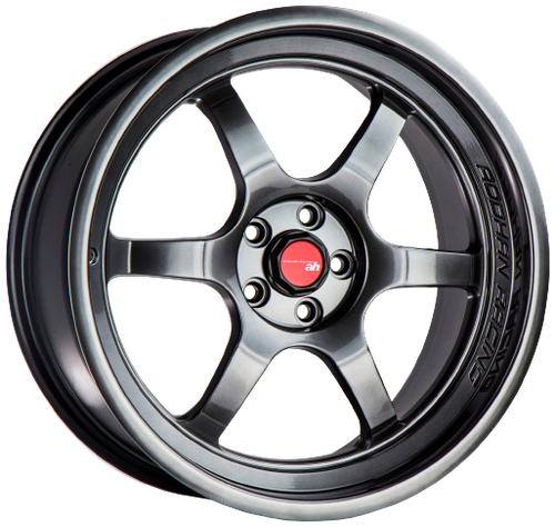 Aodhan AH08 5x100 18x9.5+35 Hyper Black | ThreePiece.us