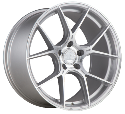 Aodhan AH-11 5x112 18x8.5+35 Gloss Silver Machined Face - Threepieceus